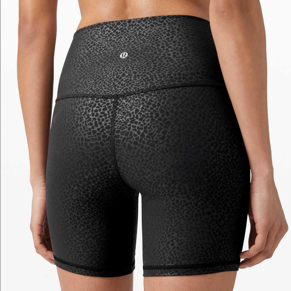 Lululemon Align Short In Formulate Emboss Black - image 3